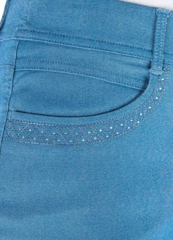 Hose in Denim-Optik