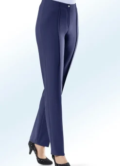Hose mit angeschnittenem Bund