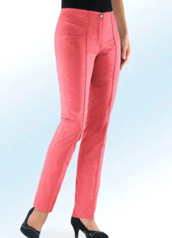 Hose mit angeschnittenem Bund