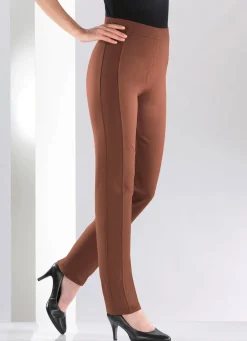 Hose mit figurgünstiger Teilungsnaht