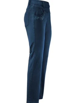 Hose mit funkelnden Glitzersteinchen