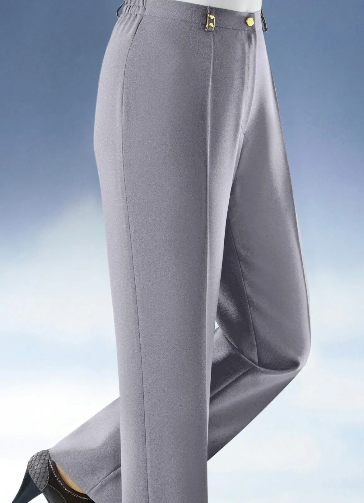Hose mit weiterem Bundumfang in 8 Farben