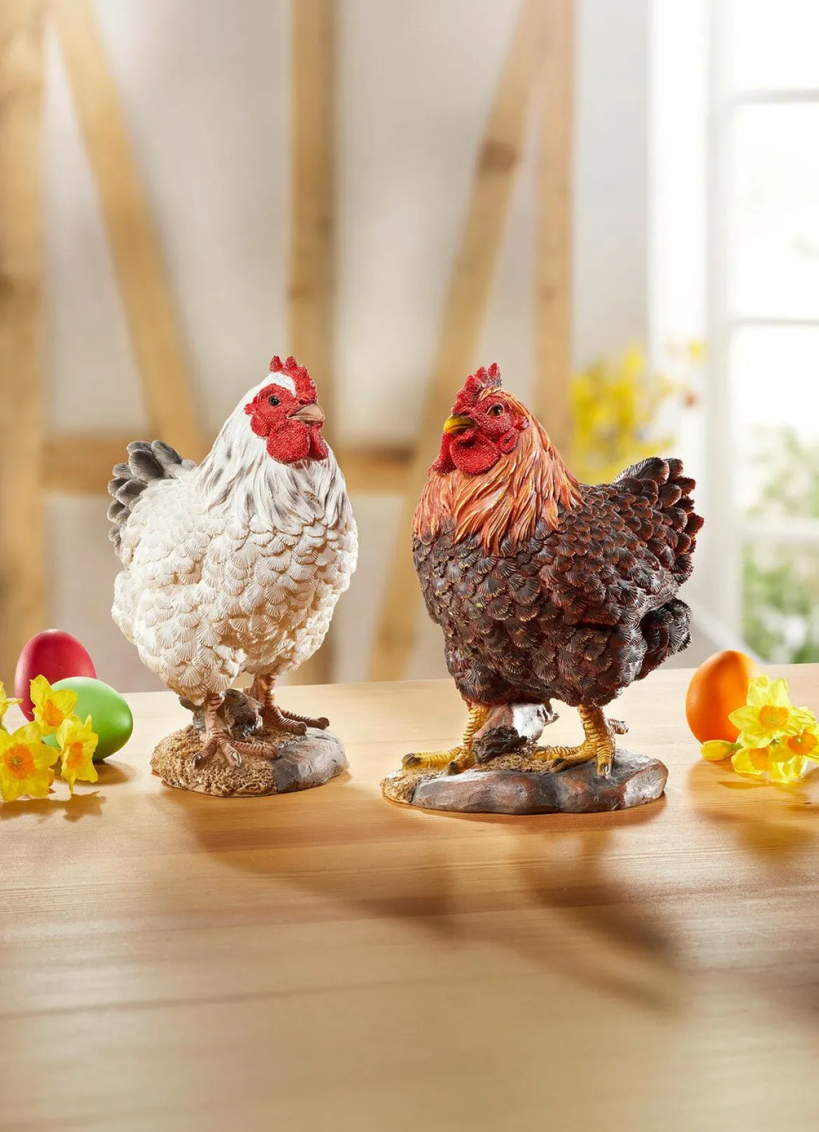 Huhn aus Polyresin