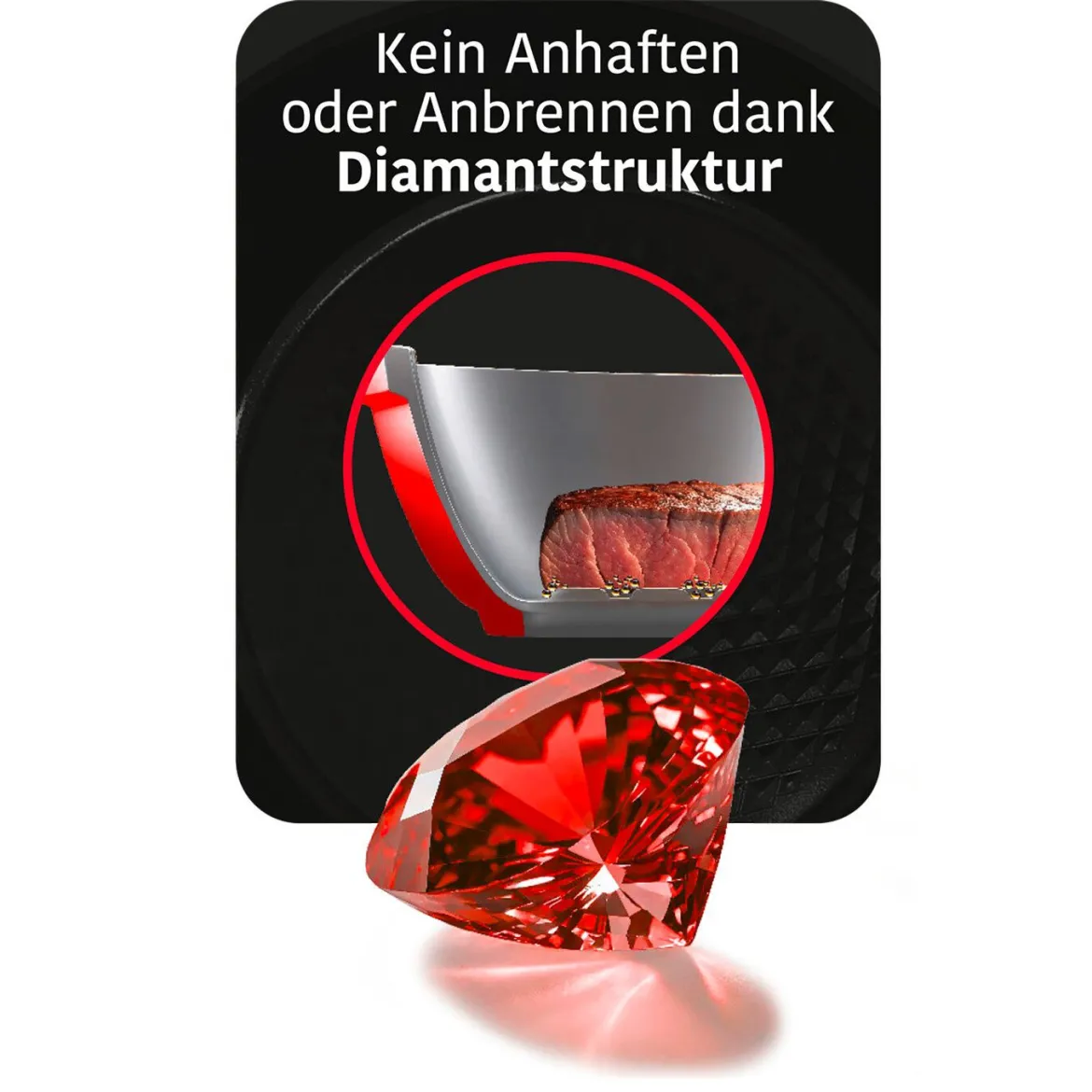 „Hyperflon Diamant®“ Pfannen-Set aus Aluminium