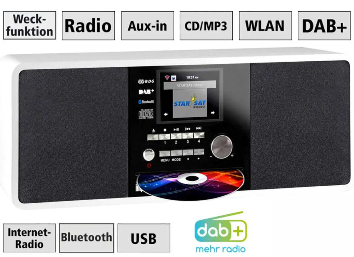 Imperial Dabman i200CD Digital-Radio mit CD