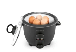 2-in-1 Reiskocher mit praktischer Dampfgarfunktion