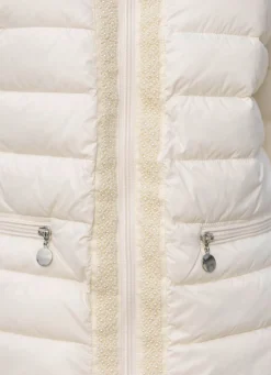 Jacke mit dekorativer Perlenzier