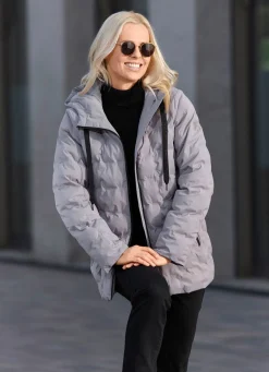 Jacke mit geklebten Kammern