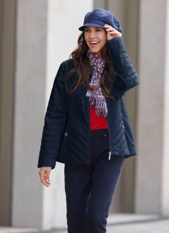 Jacke mit Reißverschlussleiste