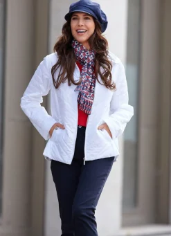 Jacke mit Reißverschlussleiste