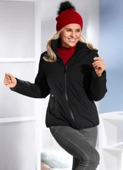 Jacke mit Reißverschlussleiste