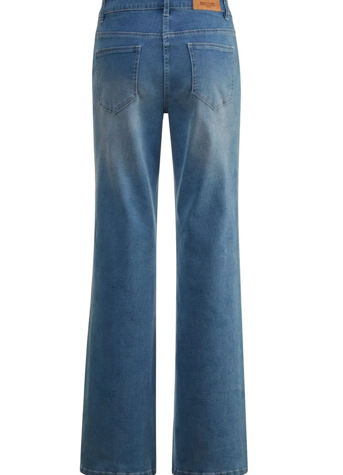 Jeans in aktueller Fingerprint-Dessinierung