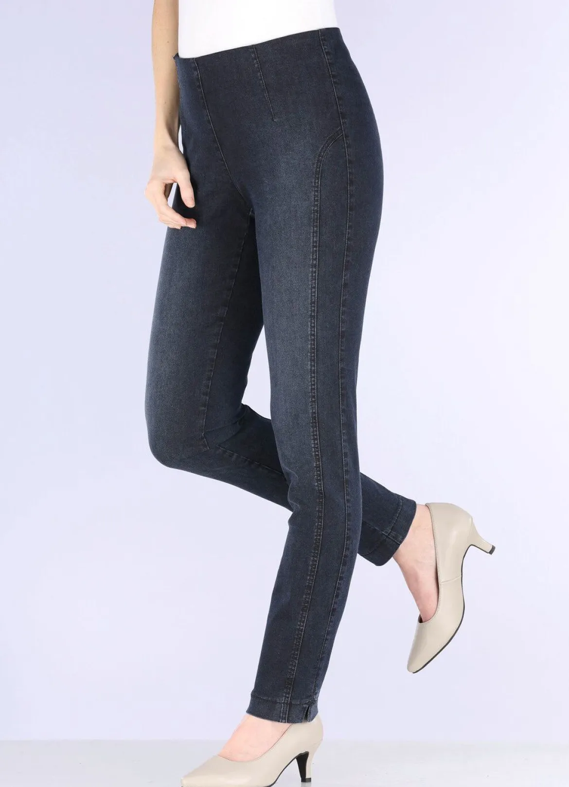 Jeans in Schlupfform
