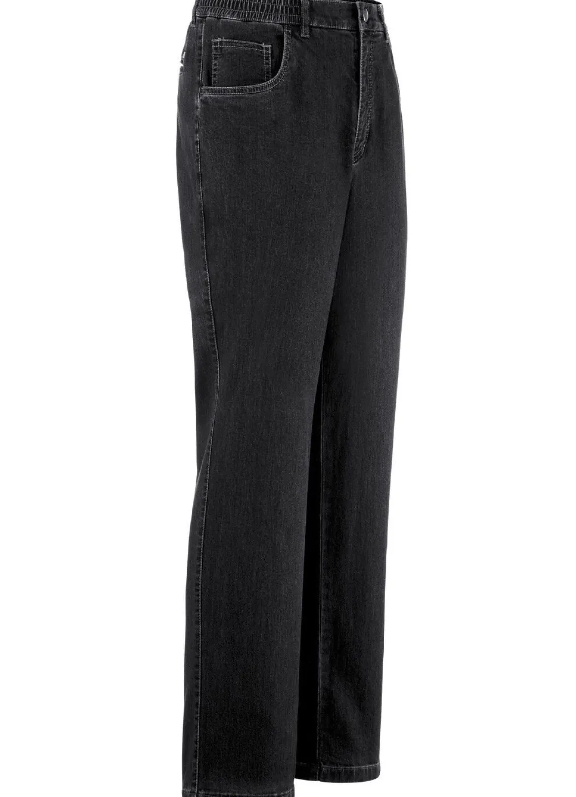 Jeans mit Gummibund in 3 Farben