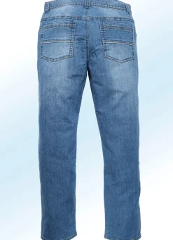 Jeans mit modischen Details in 3 Farben