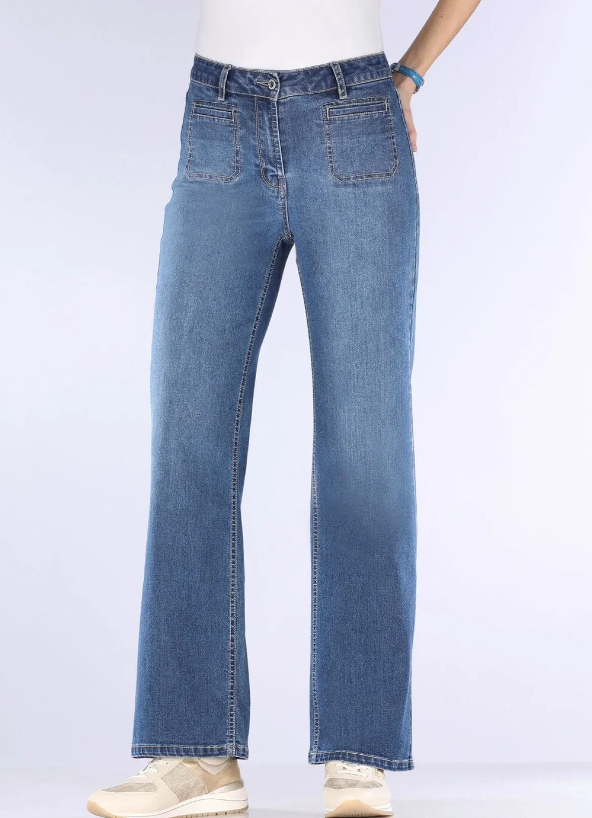 Jeans mit modischen Vordertaschen