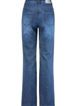 Jeans mit modischer Beinweite