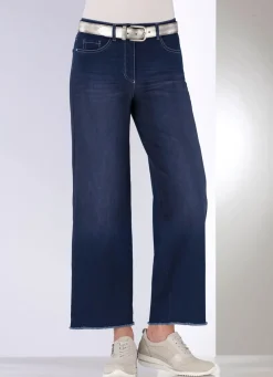 Jeans mit modischer Beinweite