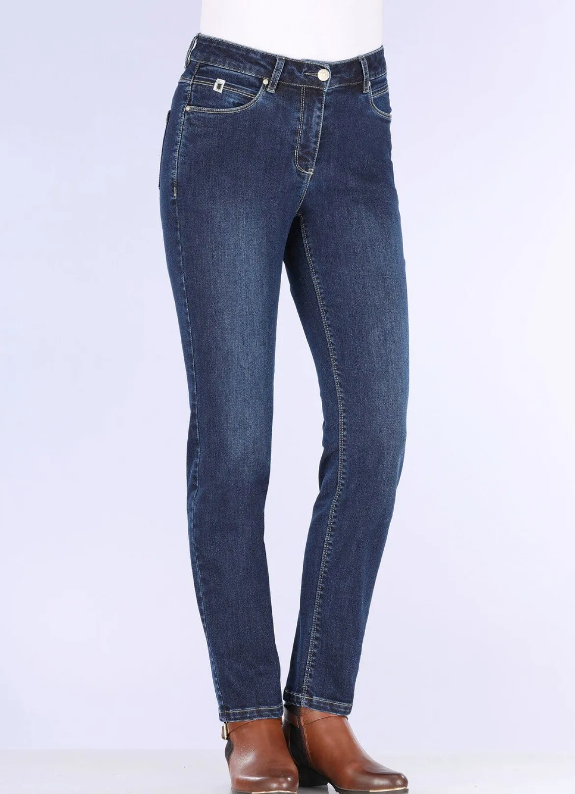 Jeans mit praktischer Handytasche