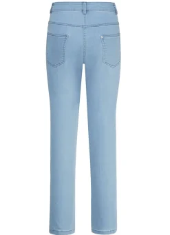 Jeans mit schöner Stickerei