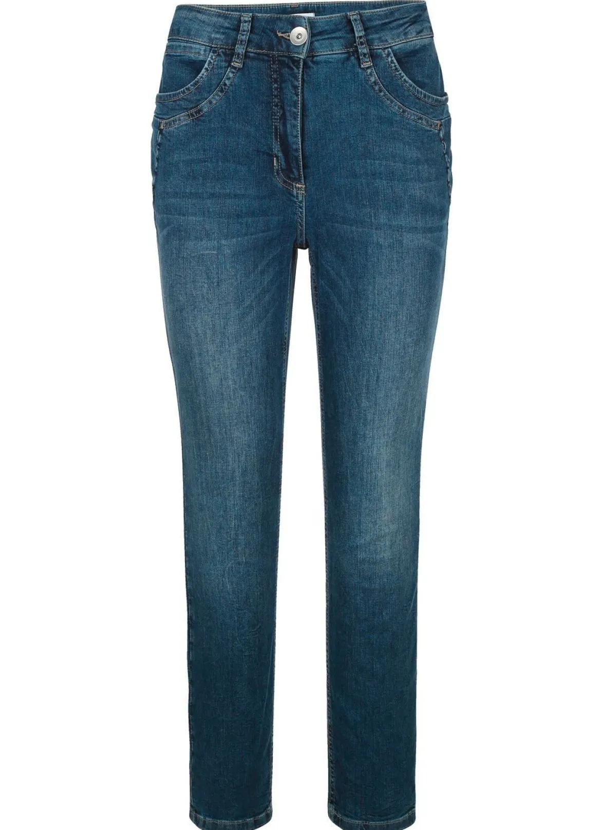 Jeans mit trendiger Waschung
