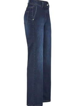 Jeans mit weiterem Beinverlauf