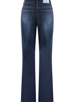 Jeans mit weiterem Beinverlauf