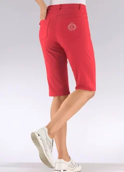 Jeans-Bermudas