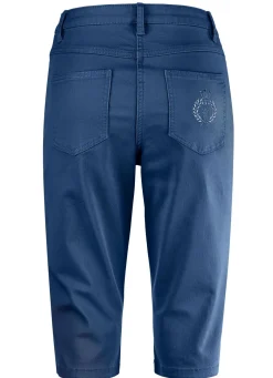Jeans-Bermudas