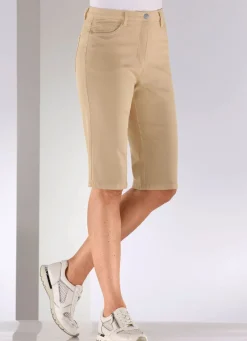 Jeans-Bermudas