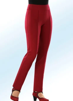Jerseyhose mit höherem, elastischem Formbund