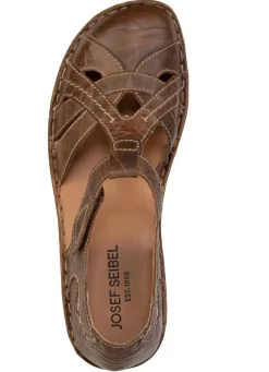 Josef Seibel, sommerliche Damen-Sandalen, Weite G, mit Klettverschluss