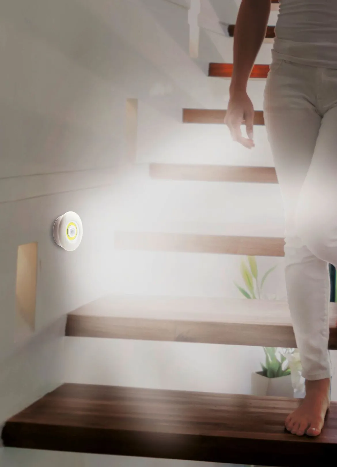 Kabellose LED-Leuchte mit Bewegungssensor