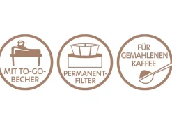 Kaffeemaschine Inkl. Thermobecher