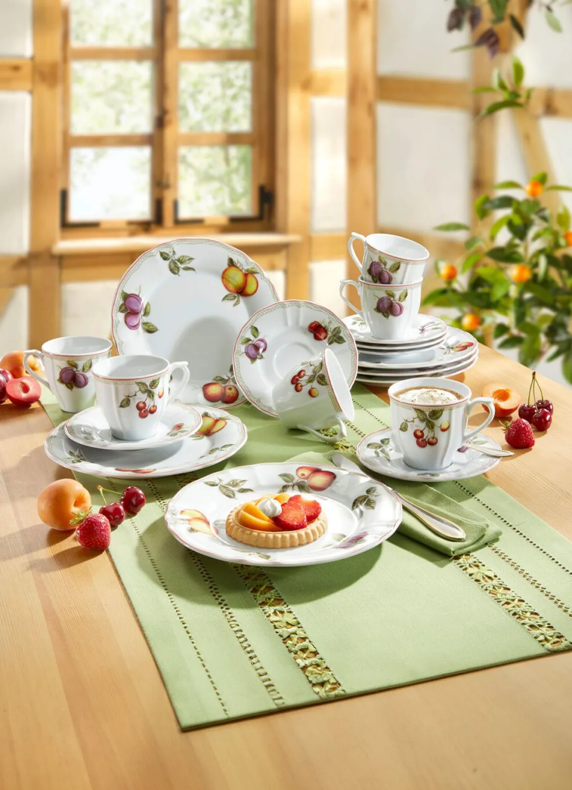 Kaffee-Service, 18-teilig "Flora Orchard"