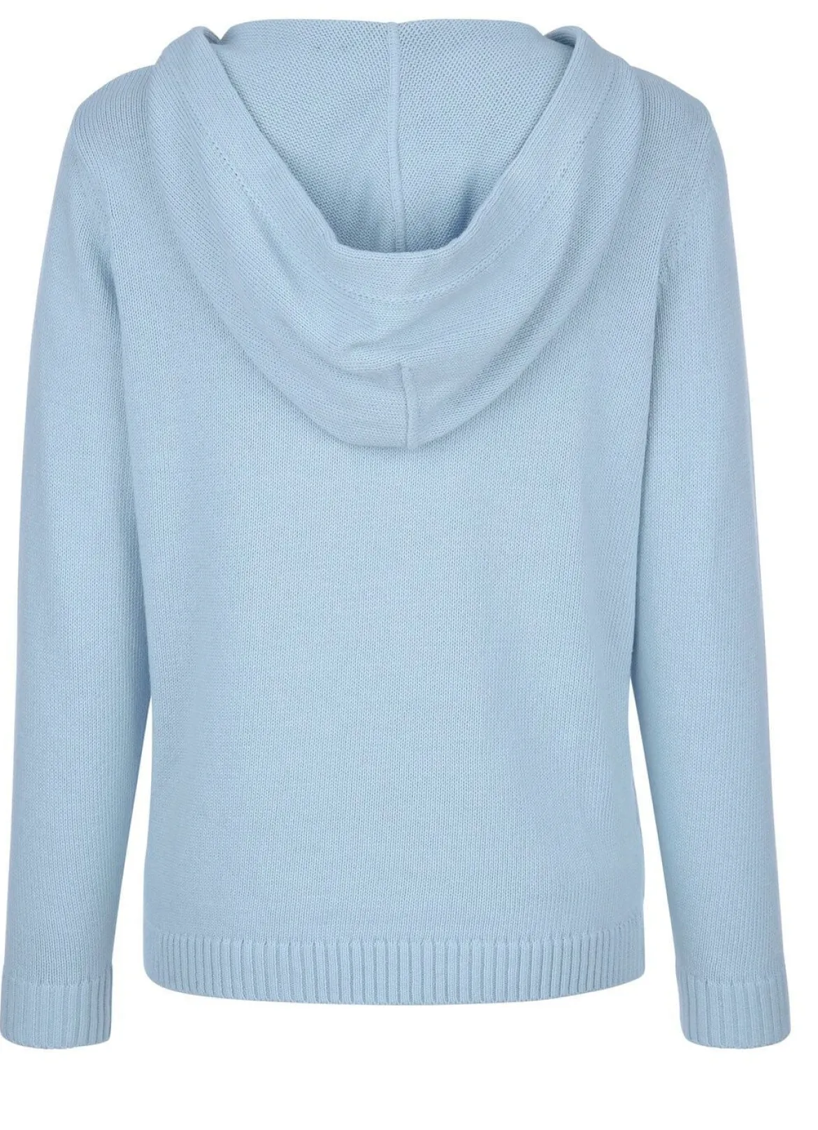 Kapuzenpullover mit Rippenabschlüssen