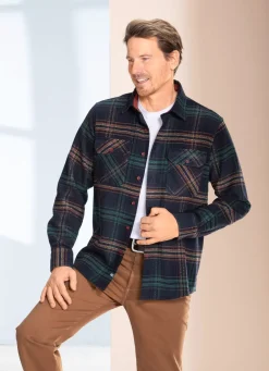 Kariertes Overshirt von "Milano Italy"