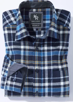 "King's Road"-Flanellhemd in 6 Farben
