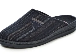 Klassische Herren-Hausschuhe, aus Textil