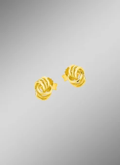 Klassische Knoten-Ohrstecker