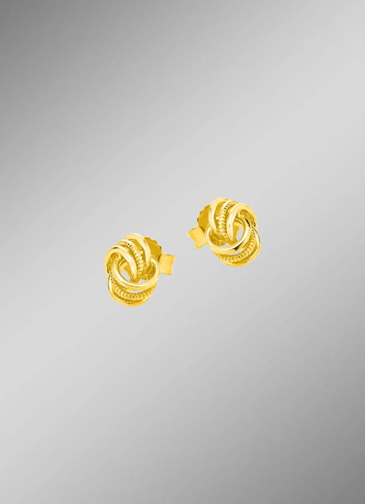 Klassische Knoten-Ohrstecker