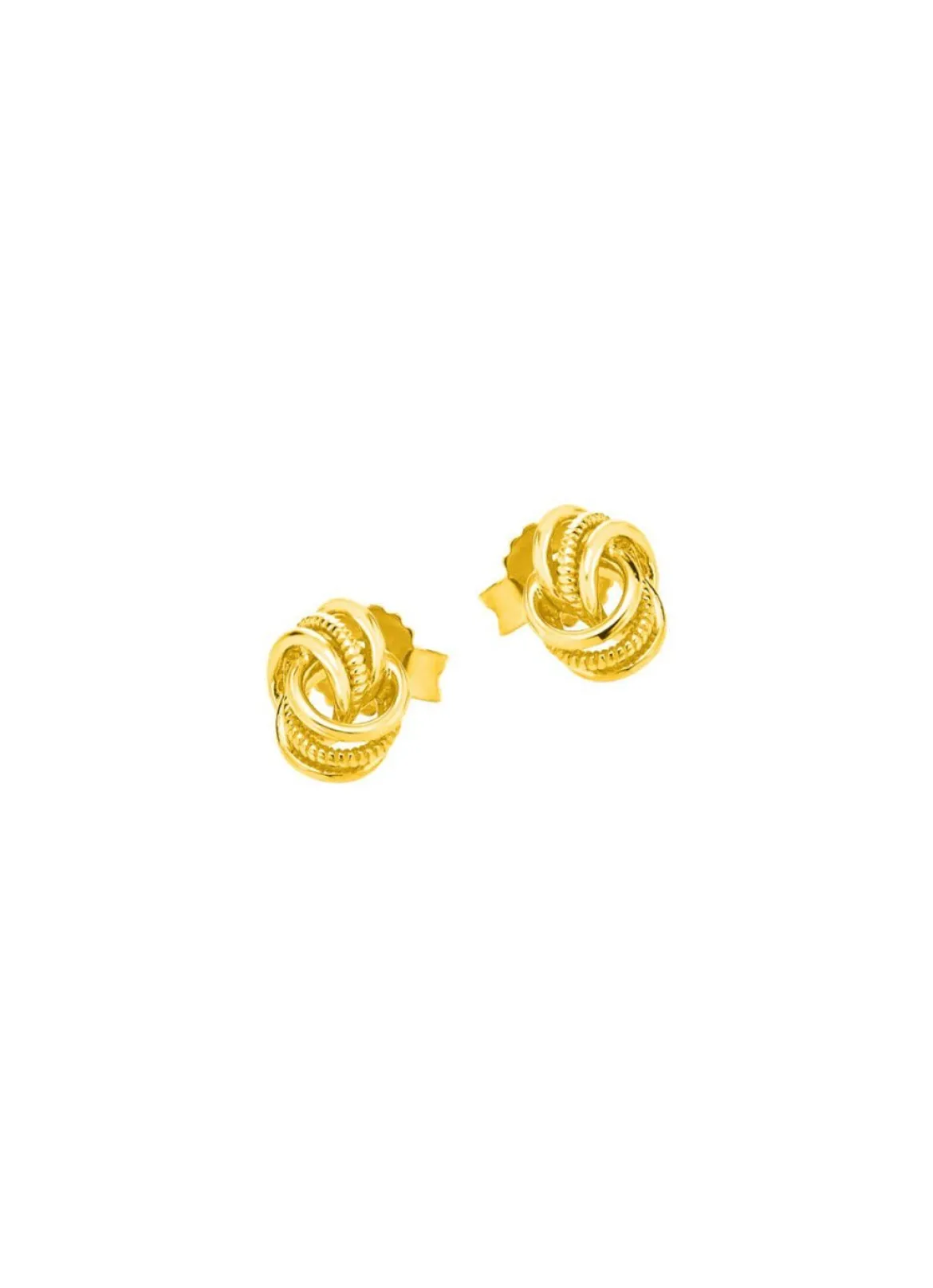 Klassische Knoten-Ohrstecker