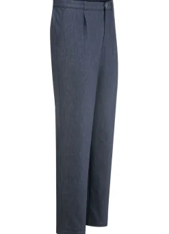 "Klaus Modelle"-Edeljeans mit Bundfalten in 2 Farben