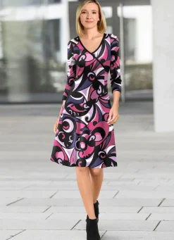 Kleid in angesagter Wickeloptik