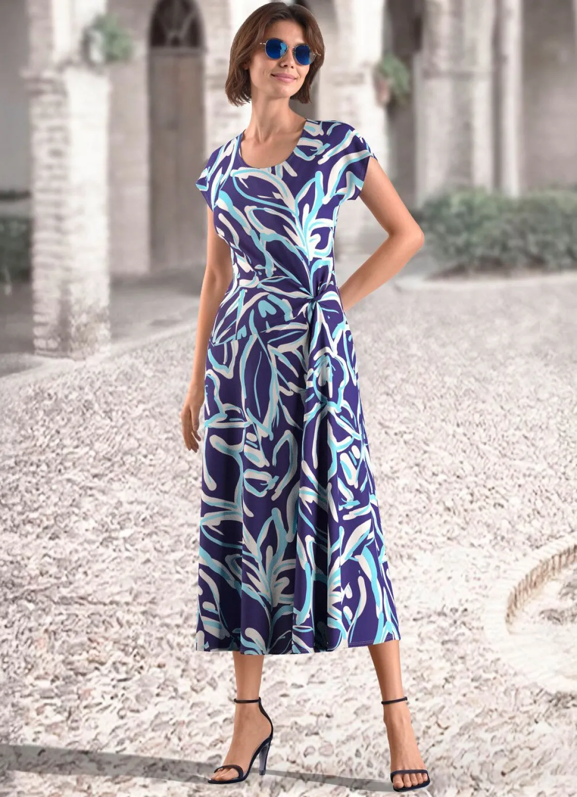 Kleid in Schlupfform