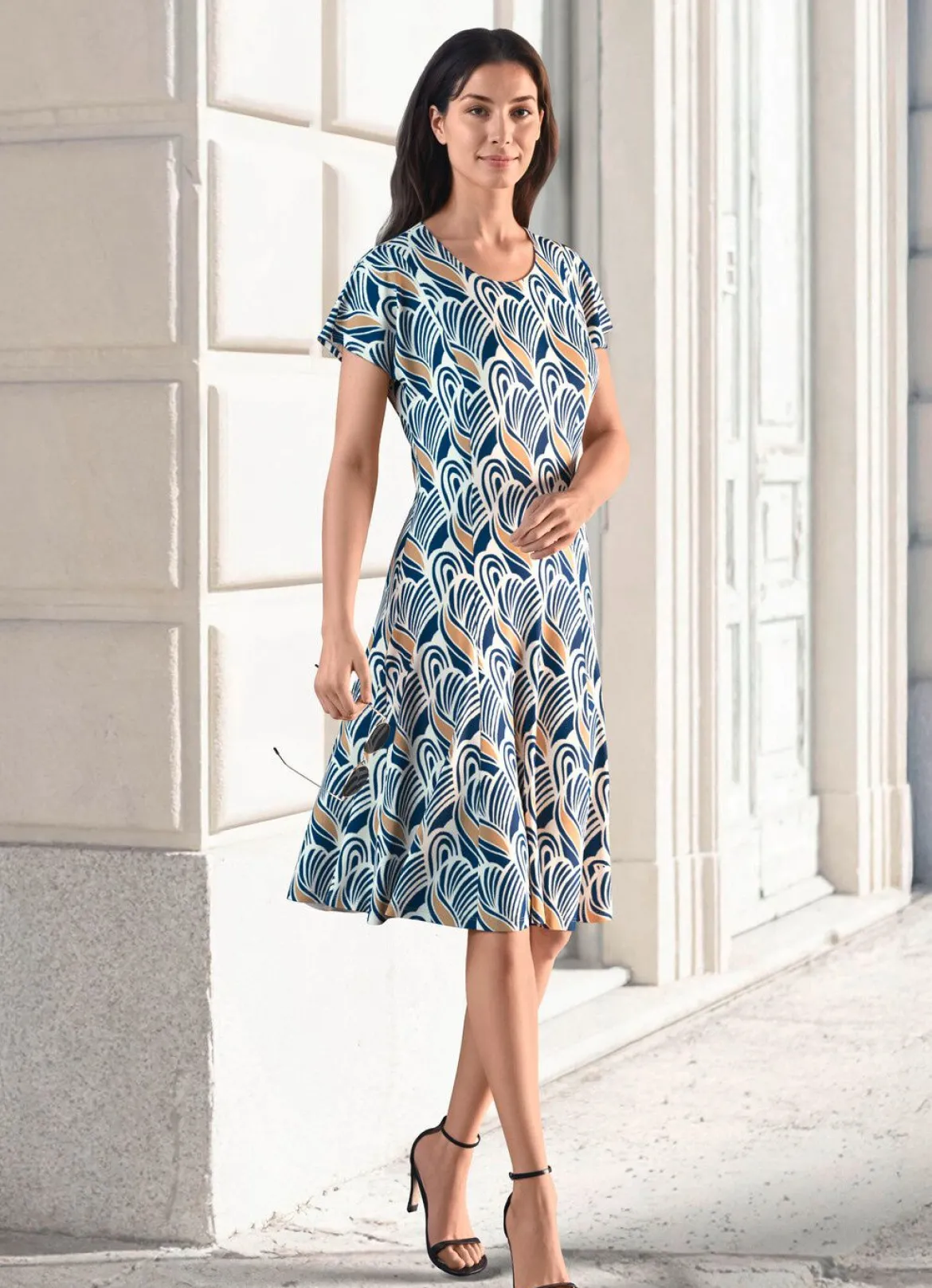 Kleid mit tollem Druck