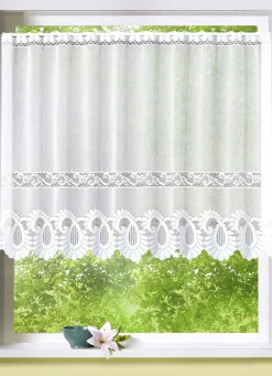 Kleinfenster-Store mit Stangendurchzug