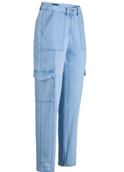 Knöchellange Cargojeans