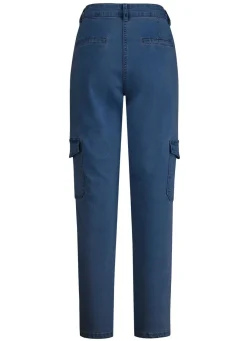 Knöchellange Cargojeans