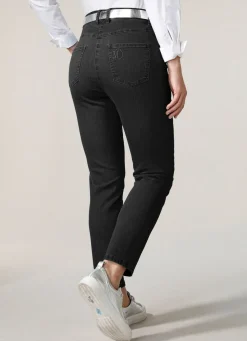 Knöchellange Jeans in 5-Pocket-Form